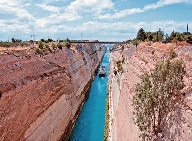 The Corinth Canal will be open from June 1st 2023